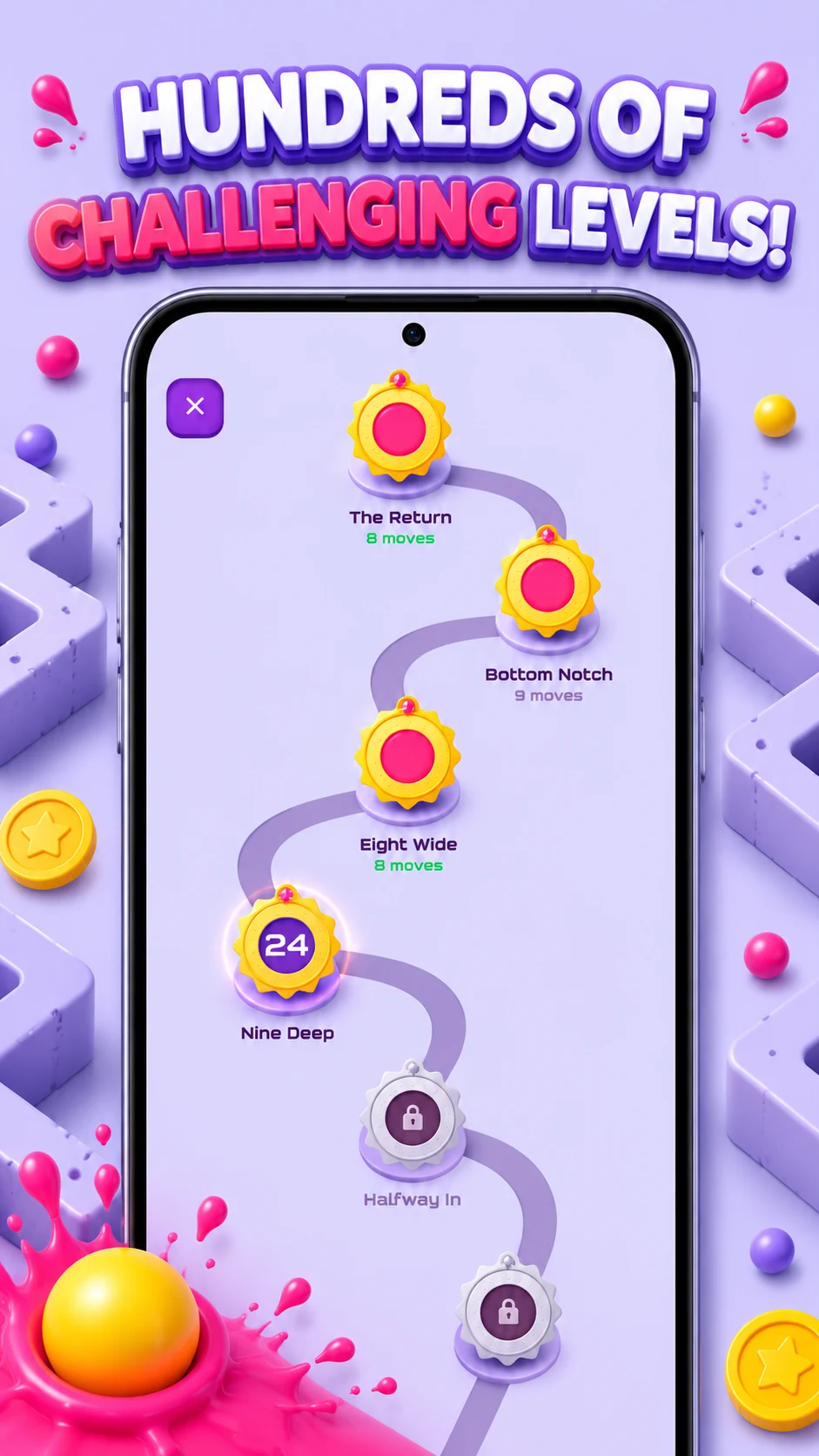 Ball Color Maze Adventure screenshot